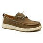 Pitas Byron men's comfort Boat moccasins brown