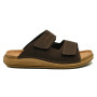 Naturelle 2415 men's comfort slippers brown