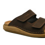 Naturelle 2415 men's comfort slippers brown