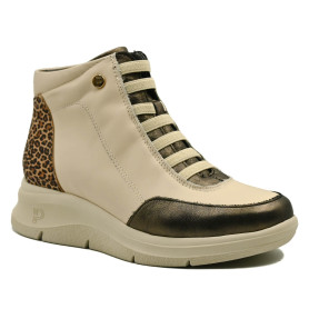 Pitillos 10754 women's comfort booties cream
