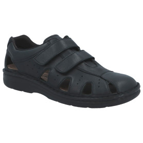Berkemann Joost 05722-901 men's comfort closed toe sandals black