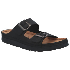 Ανδρική ανατομική παντόφλα Berkemann Adam 01950-985 μαύρο