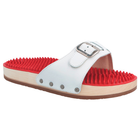 Berkemann 00107-100 unisex comfort slippers white