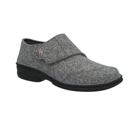 Berkemann Jarla 03558-652 women's comfort slippers grey