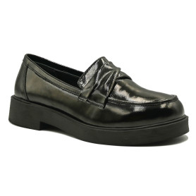 Mago 175-137 women's comfort loafers black