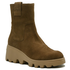Wonders G-7022 women's comfort booties brown