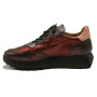 Wonders A-2491 women's comfort sneakers burgundy