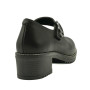 Valeria's 2322 women's comfort Mary Jane heels black