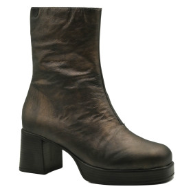 Γυναικείο ανατομικό μποτάκι Valeria's 2408 γραφίτης