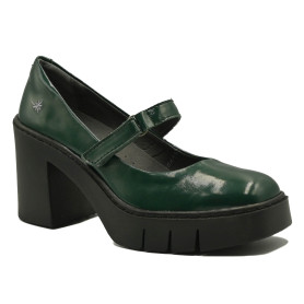 Art 1977 women's comfort Mary Jane heels green