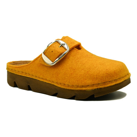 Γυναικεία ανατομική παντόφλα Naturelle 2052 κίτρινο