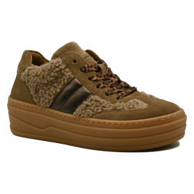 Γυναικείο ανατομικό sneaker Gabor 73350-14 καφέ