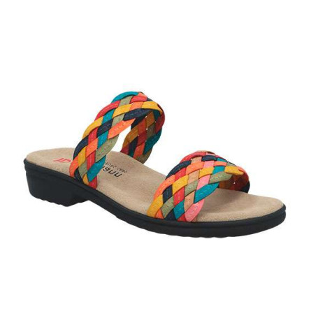 Berkemann Triest 02424 women's comfort slippers multicolor