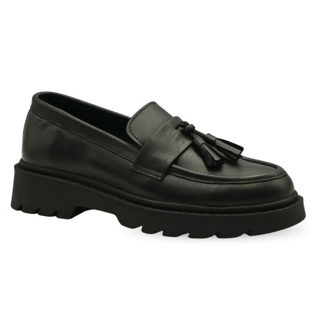 Γυναικείο ανατομικό loafer Lazar & Luca 24800 μαύρο