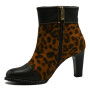 Laura Vita Madelin women's comfort booties brown