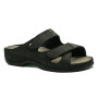 Berkemann 01027-987 women's comfort slippers black