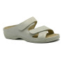 Berkemann 01023-147 women's comfort slippers white