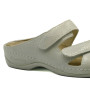 Berkemann 01023-147 women's comfort slippers white