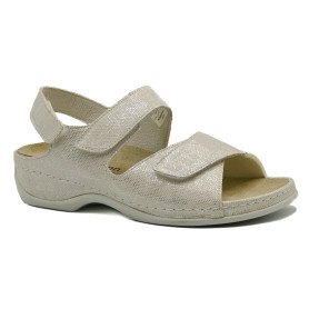 Berkemann 01040-789 women's comfort sandals beige