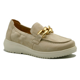 G Comfort 26295P women's comfort moccasins ecru