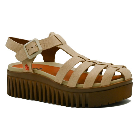 Γυναικείο ανατομικό πέδιλο Art 1575 κρεμ