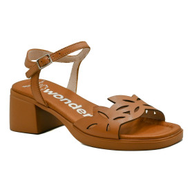 Wonders D-2301 women's comfort sandals tan