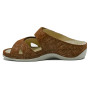 Berkemann 01023-443 women's comfort slippers brown