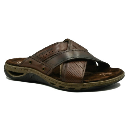 Pegada 131675-01 men's comfort slippers brown