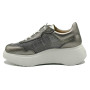 Wonders A-3640 women's comfort sneakers silver
