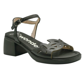 Wonders D-2301 women's comfort sandals black