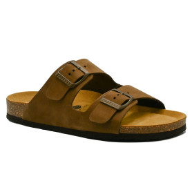 Plakton 180010 women's comfort slippers brown