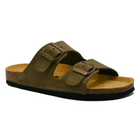 Plakton 180010 women's comfort slippers khaki