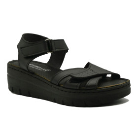 Naturelle 2167 women's comfort platforms black