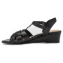 Ara 27306-01 women's comfort sandals black