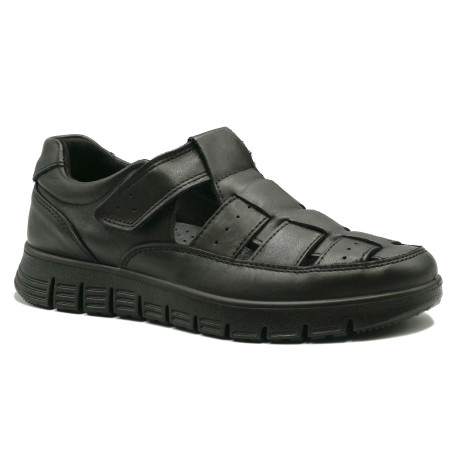 Imac 102100 men's comfort closed-toe sandals black