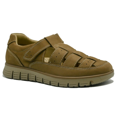 Imac 102100 men's comfort closed-toe sandals beige