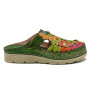 Laura Vita 7644 women's clogs khaki