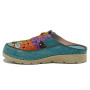 Laura Vita 7644 women's clogs blue