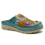 Laura Vita 7644 women's clogs blue