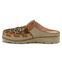 Laura Vita 7643 women's clogs camel
