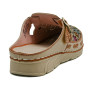 Laura Vita 7643 women's clogs camel