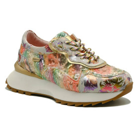 Γυναικείο ανατομικό sneaker Laura Vita 7755 μπεζ