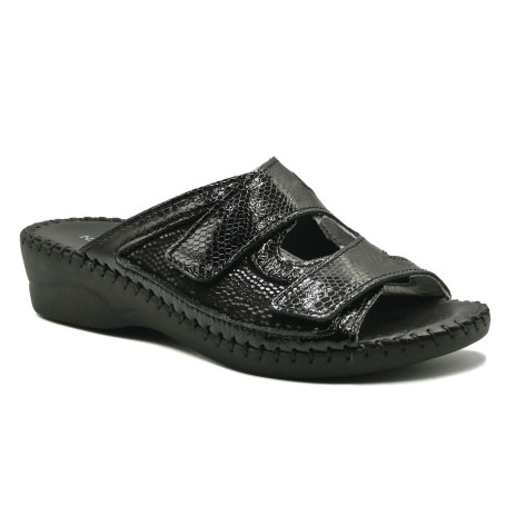 Naturelle 30242 women's comfort slippers black