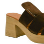 Mago 138-26703 women's mules brown