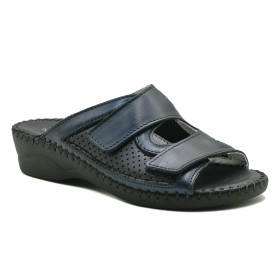 Naturelle 30242Ν women's comfort slippers dark blue