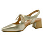 Γυναικείο ανατομικό πέδιλο slingback D-Chicas 4892 χρυσό