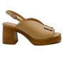 Γυναικείο ανατομικό πέδιλο slingback Donna Serena 8E6099 μπεζ