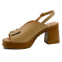 Γυναικείο ανατομικό πέδιλο slingback Donna Serena 8E6099 μπεζ