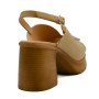 Γυναικείο ανατομικό πέδιλο slingback Donna Serena 8E6099 μπεζ