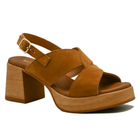 Wikers 145793 women's comfort sandals tan